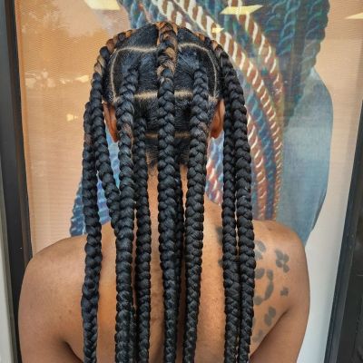 chunky braids